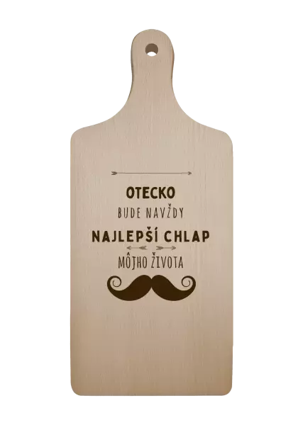 Doštička Otecko bude navždy najlepší chlap môjho života