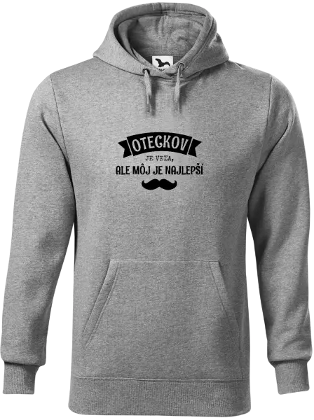 Pánska mikina Oteckov je veľa, ale môj je najlepší