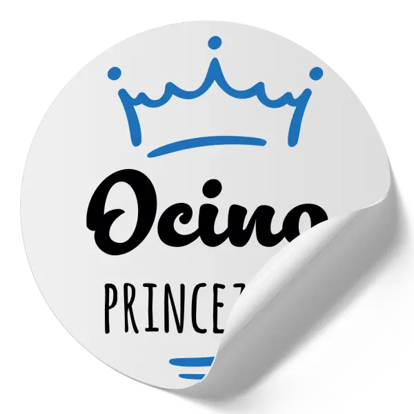 Samolepka Ocino princezien