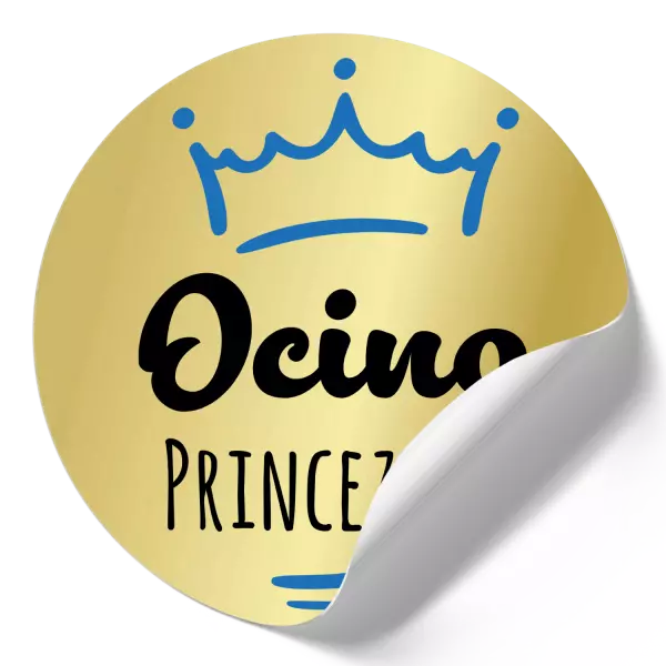 Samolepka Ocino princeznej