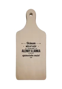 Doštička Ocinom môže byť každý s menami