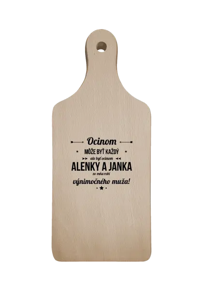 Doštička Ocinom môže byť každý s menami