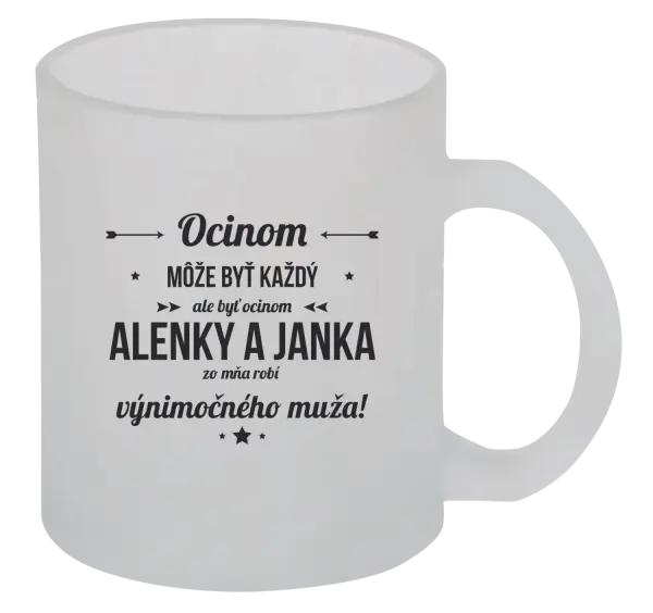 Hrnček Ocinom môže byť každý s menami