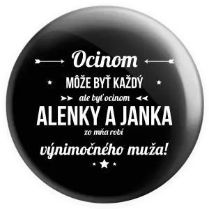 Placka Ocinom môže byť každý s menami