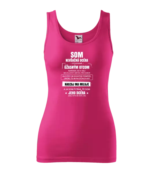 Dámske tielko Otcova nevďačná dcéra 