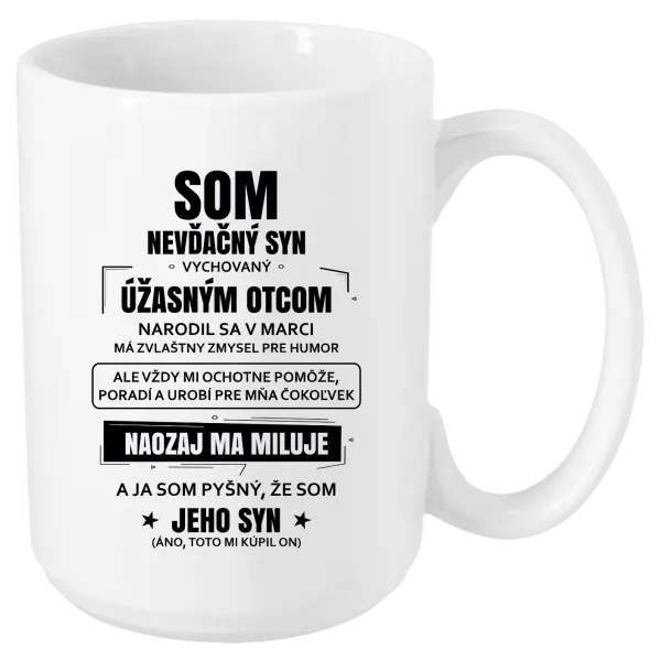 Hrnček Otcov nevďačný syn