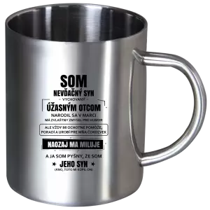Nerezový hrnček Otcov nevďačný syn