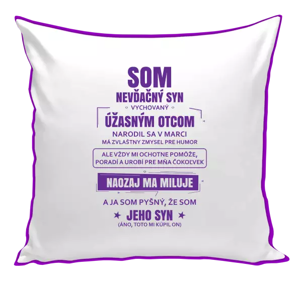 Vankúš Otcov nevďačný syn