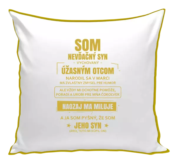 Vankúš Otcov nevďačný syn