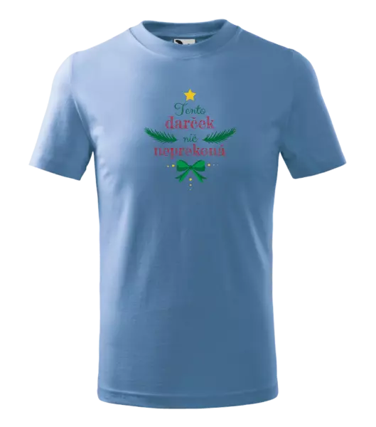 Detské vianočné tričko Tento darček nič neprekoná