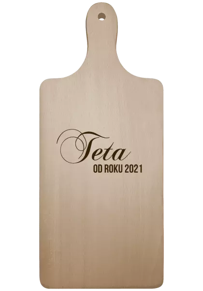 Doštička Teta od roku