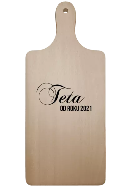 Doštička Teta od roku