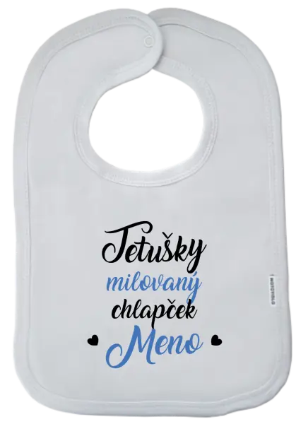 Detský podbradník Tetušky milovaný chlapček