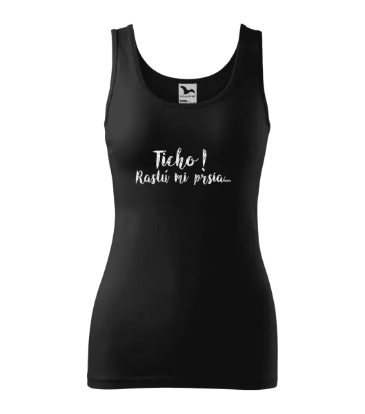 Dámske tielko Ticho! Rastú mi prsia...