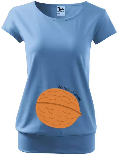 Tehotenské tričko Toto bude ešte oriešok