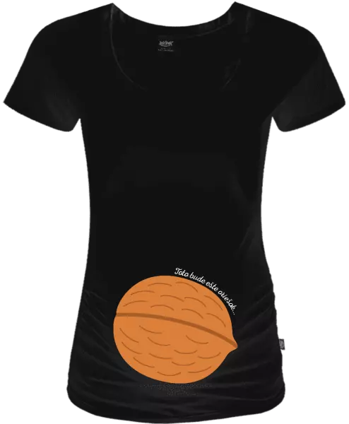 Tehotenské tričko Toto bude ešte oriešok