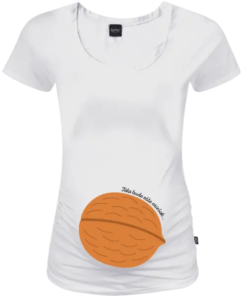 Tehotenské tričko Toto bude ešte oriešok