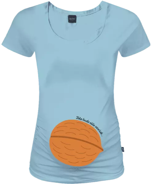 Tehotenské tričko Toto bude ešte oriešok