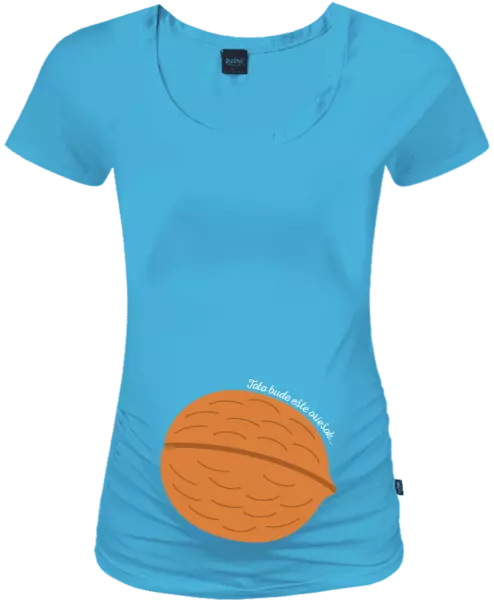 Tehotenské tričko Toto bude ešte oriešok