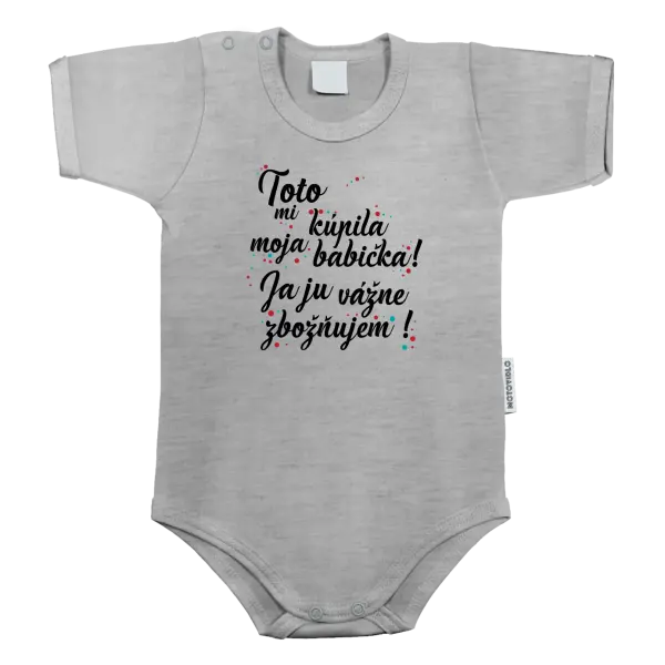 Detské body Toto mi kúpila moja babička