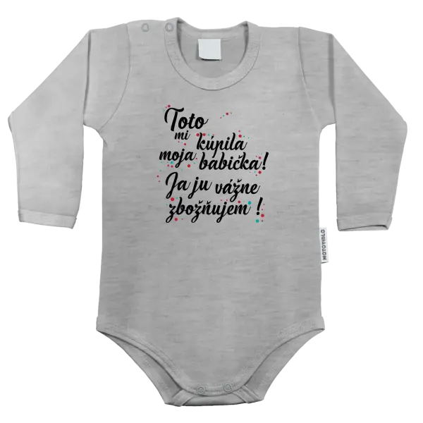 Detské body Toto mi kúpila moja babička