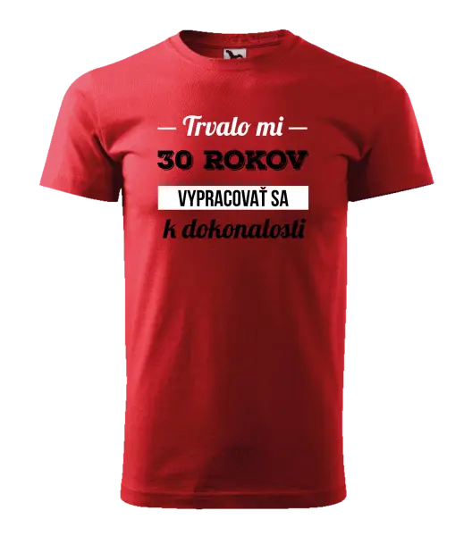 Pánské narozeninové tričko 