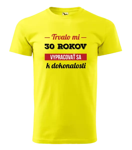 Pánské narozeninové tričko 