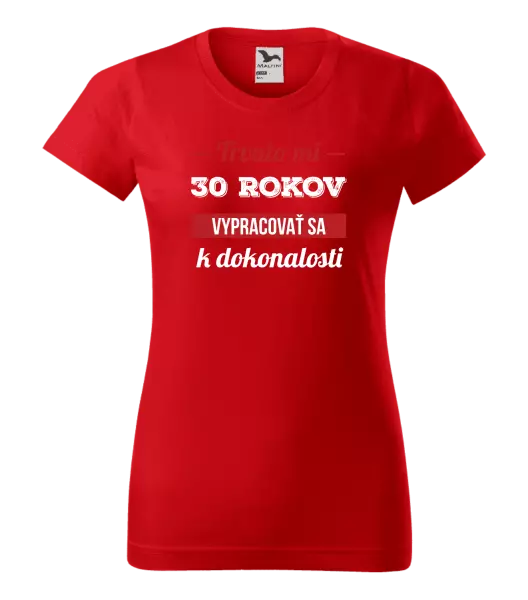  Trvalo mi x rokov vypracovať sa k dokonalosti 