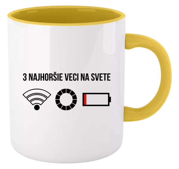 Hrnček  Tri najhoršie veci na svete