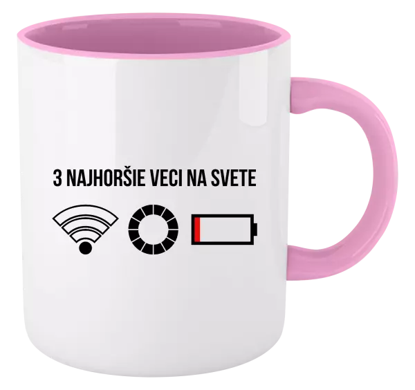 Hrnček  Tri najhoršie veci na svete