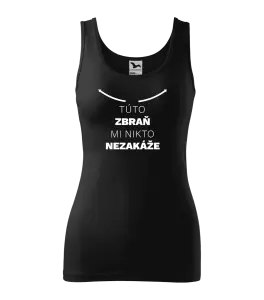 Dámske tielko Túto zbraň mi nikto nezakáže