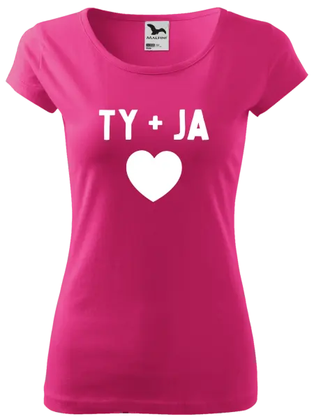 Dámske tričko TY + JA