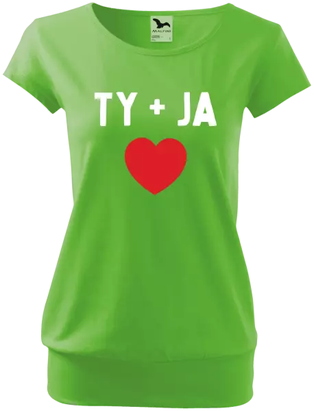 Dámske tričko TY + JA