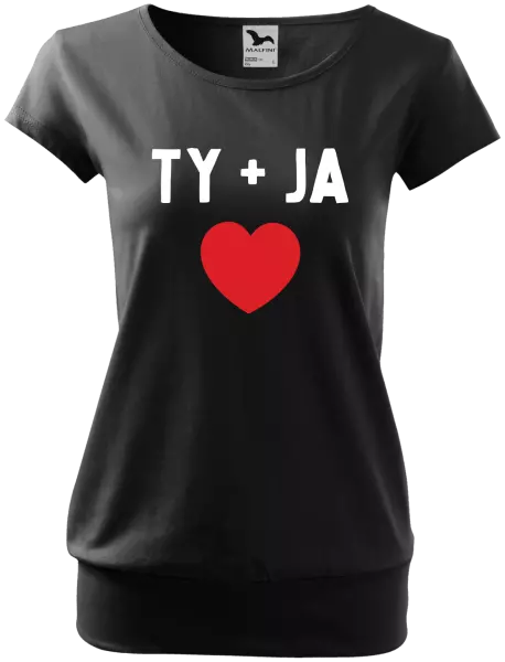 Dámske tričko TY + JA