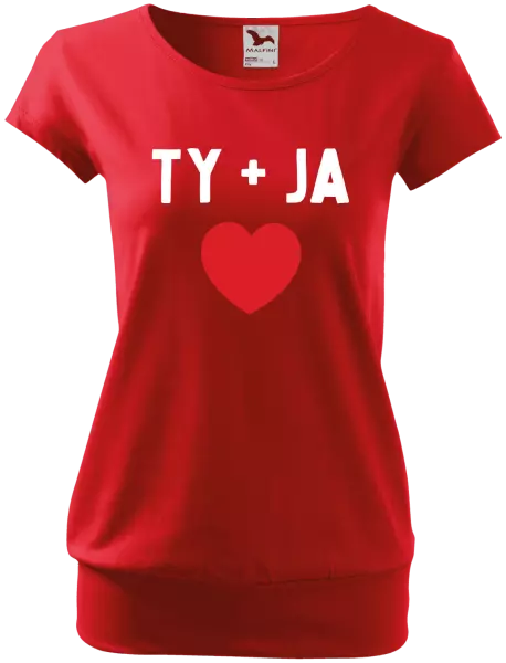 Dámske tričko TY + JA