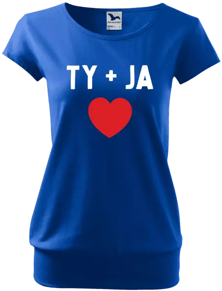 Dámske tričko TY + JA