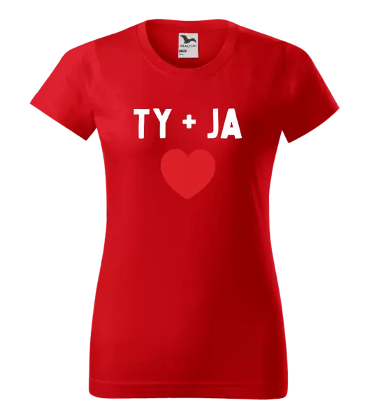 Dámske tričko TY + JA