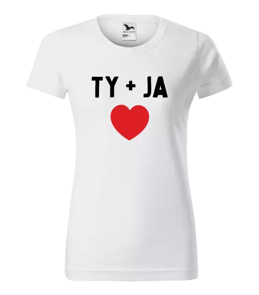 Dámske tričko TY + JA