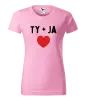 Dámske tričko TY + JA