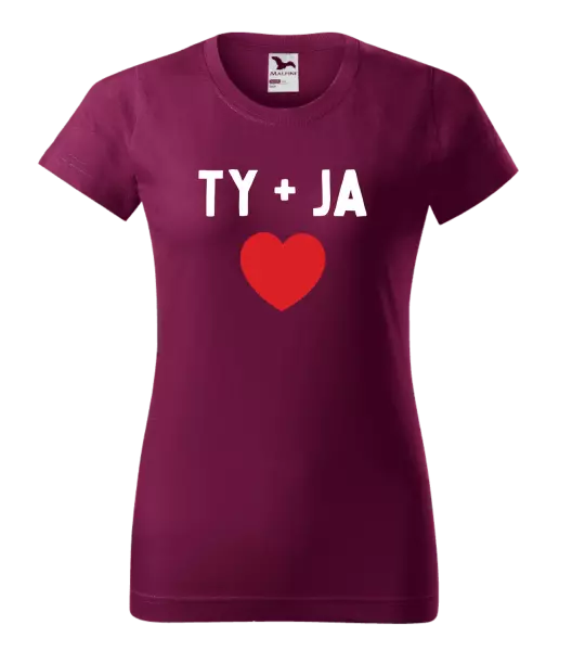 Dámske tričko TY + JA
