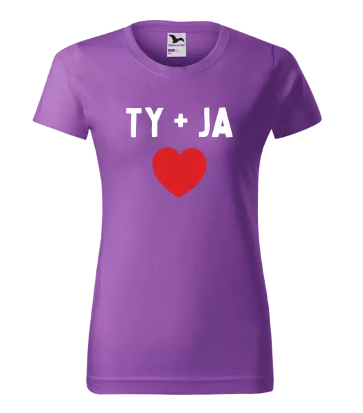 Dámske tričko TY + JA