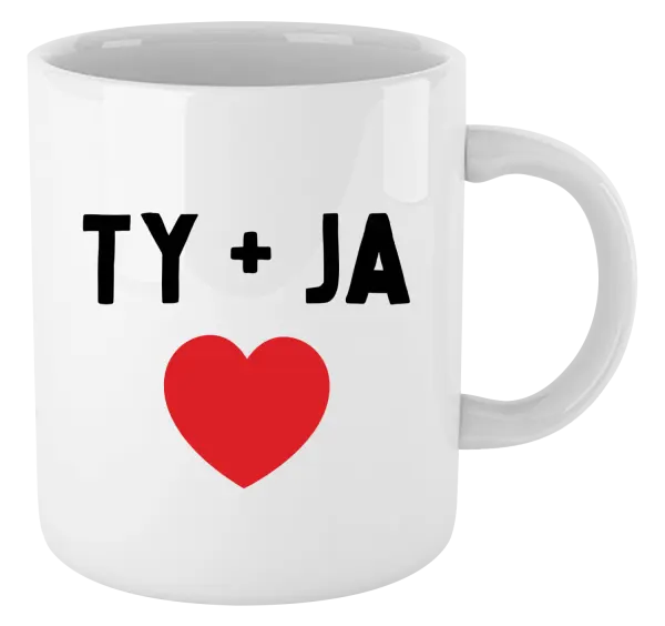 Hrnček TY + JA