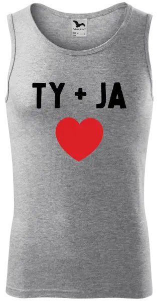 Pánske tielko TY + JA