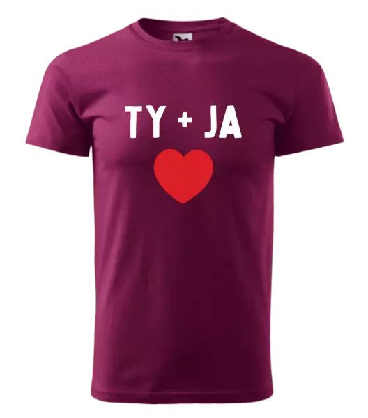 Pánske tričko TY + JA