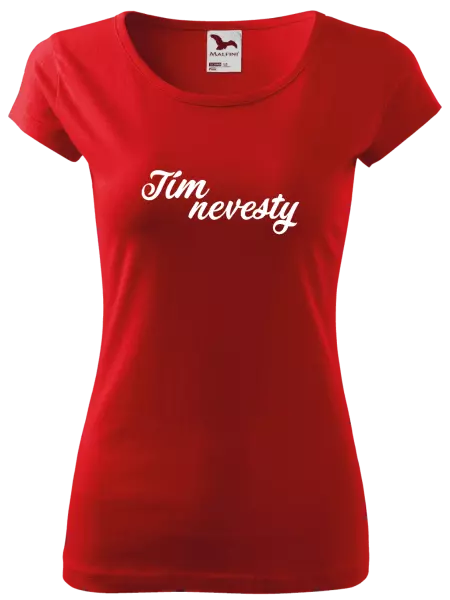 Dámske tričko Tím nevesty