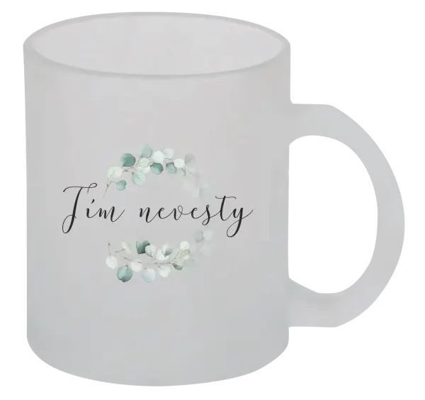 Hrnček Tím nevesty - eukalyptus