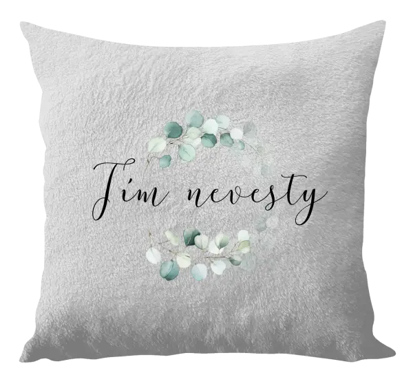 Vankúš Tím nevesty - eukalyptus