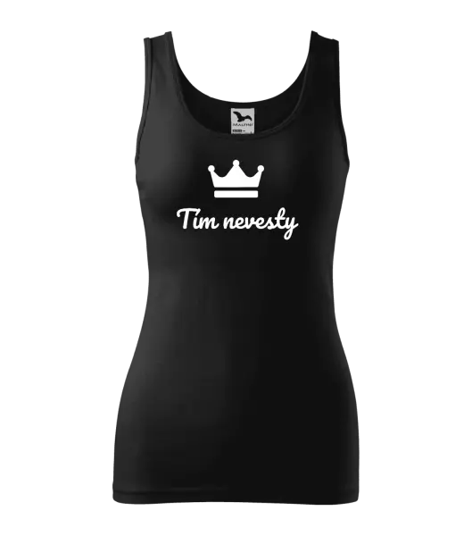 Dámske tielko Tím nevesty - korunka 