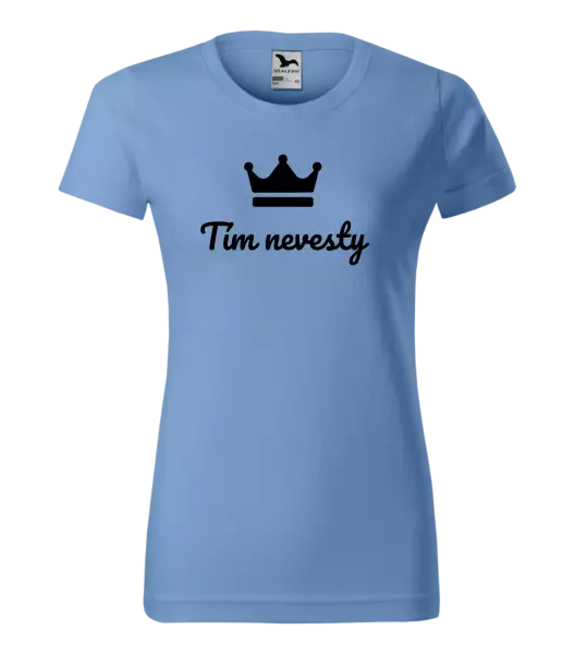 Dámske tričko Tím nevesty - korunka 