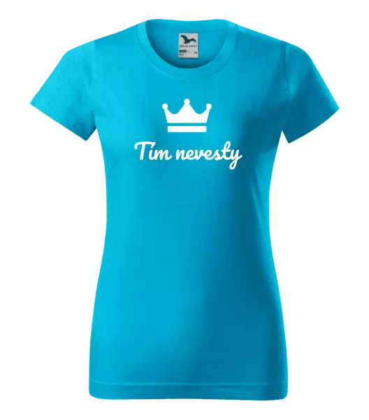 Dámske tričko Tím nevesty - korunka 
